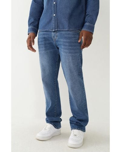 True Religion Ricky Straight Leg Jeans - Blue