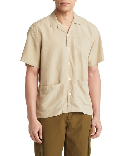 Forét Bocchia ® Button-up Camp Shirt - Natural