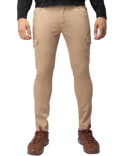 Xray Jeans Commuter Cargo Chino Pants - Natural