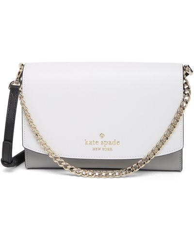 Kate Spade Carson Convertible Crossbody Bag - White