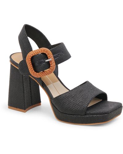 Dolce Vita Amari Platform Sandal - Black