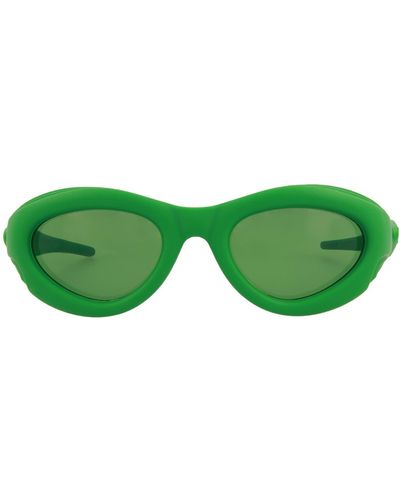 Bottega Veneta 51mm Oval Sunglasses - Green