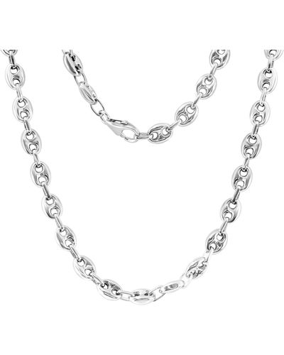 Effy Sterling Silver Mariner Chain Necklace - White