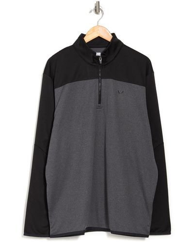 Callaway Golf® Callaway Golf 1/4 Zip Long Sleeve Pullover - Black