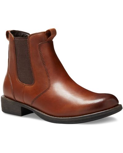 Eastland Daily Double Leather Chelsea Boot - Brown