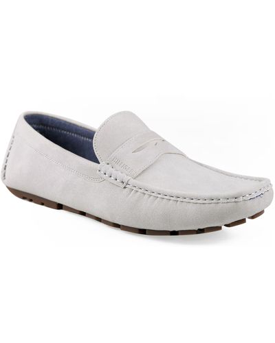 Tommy Hilfiger Amile Penny Driver Loafer - White
