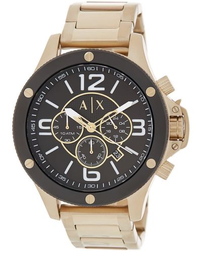 Armani Exchange Chronograph Bracelet Watch - Gray