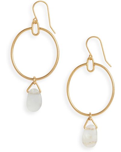 Madewell Stone Collection Statement Earrings At Nordstrom - Metallic
