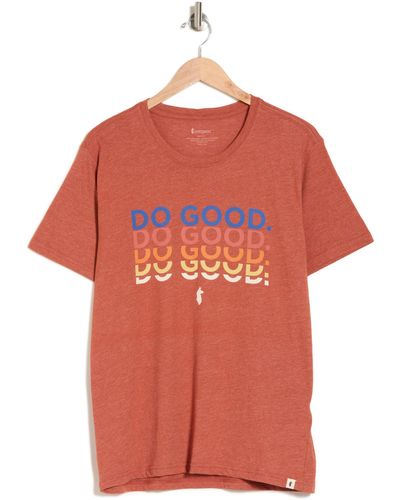COTOPAXI Do Good Repeat T-shirt - Red