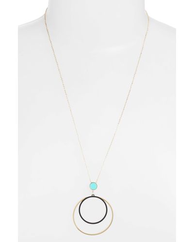 THE KNOTTY ONES Sphere Focus Necklace - White