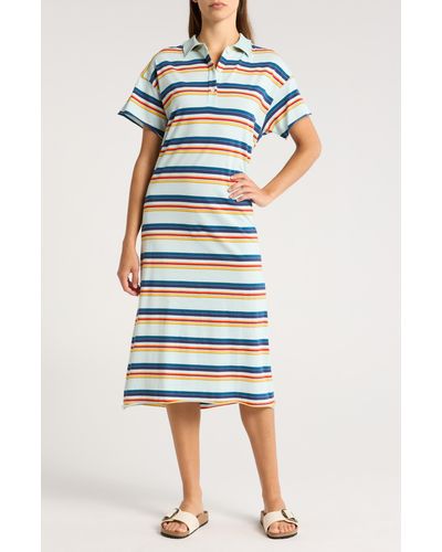 The Great The Polo Dress - Blue