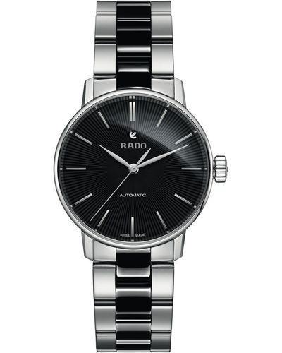 Rado Montres Coupole Automatic Bracelet Watch - Black