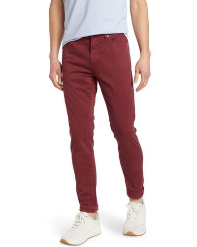 Hudson Jeans Hudson Ace Skinny Jeans - Red