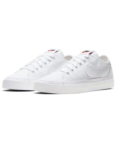 Nike Court Legacy Canvas Sneaker - White