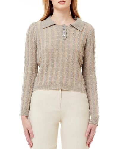 Love By Design Clara Ribbed Sweater - Natural
