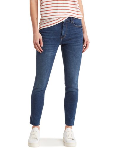 Kensie High Waist Skinny Jeans - Blue
