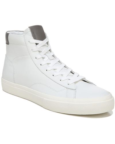 Vince Fitzroy Hi Top Sneaker - White
