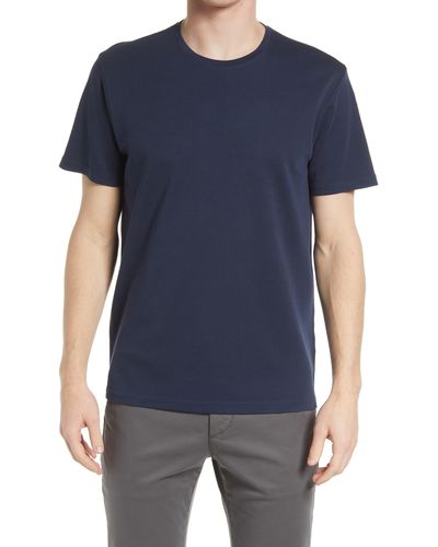 14th & Union Short Sleeve Interlock T-shirt - Blue