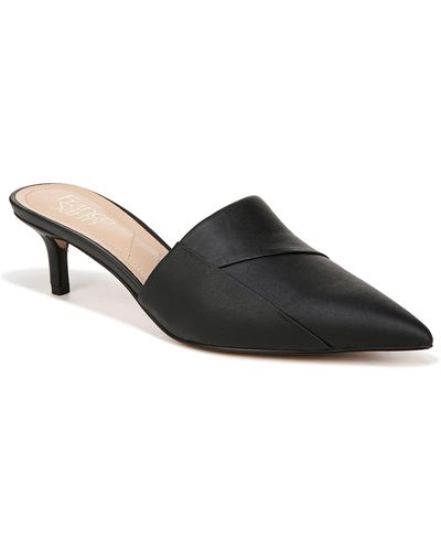 Franco Sarto Krystal Kitten Heel Mule - Black