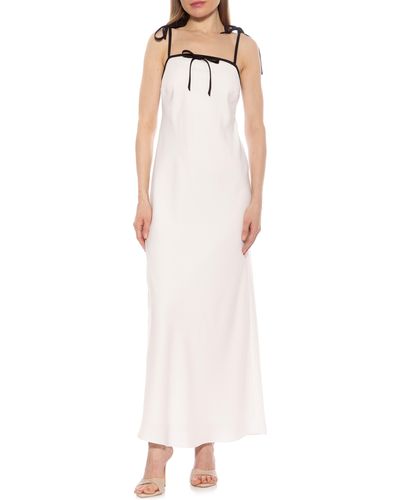 Alexia Admor Alden Maxi Dress - White