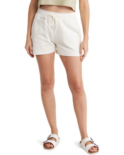 ATM Cotton Drawstring Shorts - White