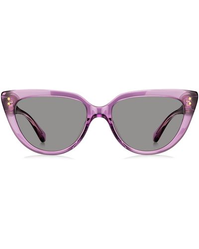 Kate Spade Alijah 53mm Cat Eye Sunglasses - Multicolor