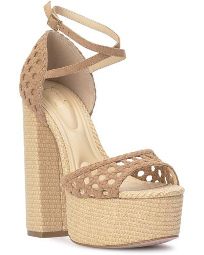 Jessica Simpson Aditi Platform Sandal - Natural