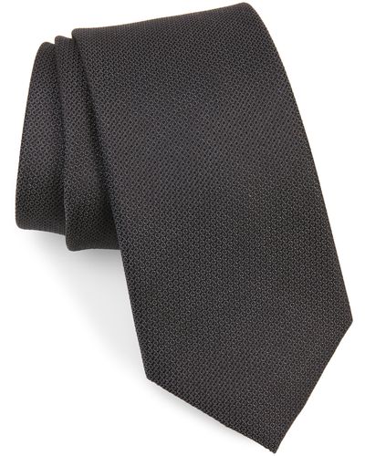 Nordstrom Morton Silk Tie - Gray
