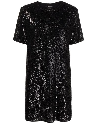 Sequin T Shirt Dresses for Women - Up to 79% off | Lyst