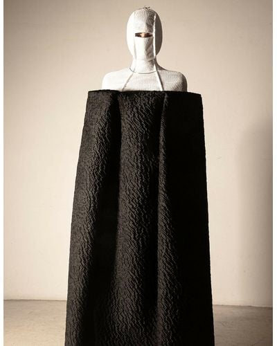 Dzhus Thesis 3-way Transforming Piece: Dress/hood - Black