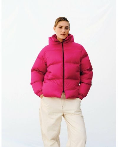 Marchi Puffer "sky" Pink - Red
