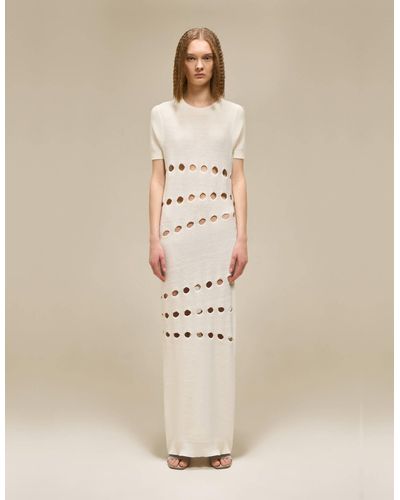 SERAYA Cotton Maxi-dress - Natural