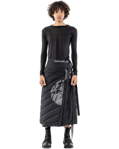 MARK BAIGENT Yao Quilted Skirt - Black
