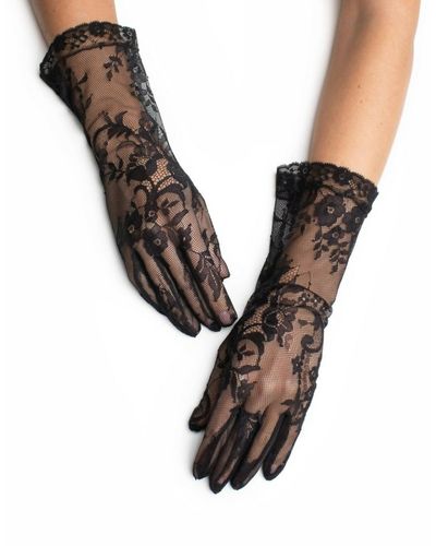 Azima Musayeva Dilan Gloves - Black