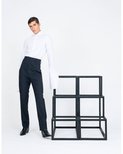 ARIEL BASSAN High Waisted Tailored Pants - Black