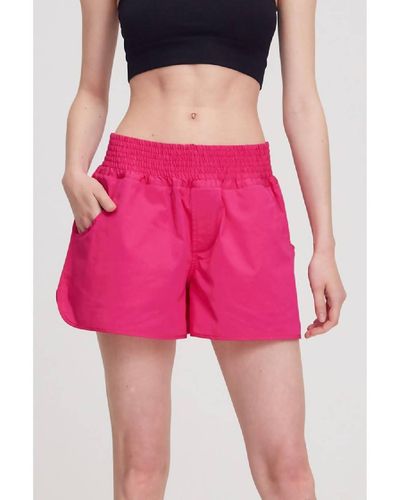 Monosuit Shorts Run Short - Pink