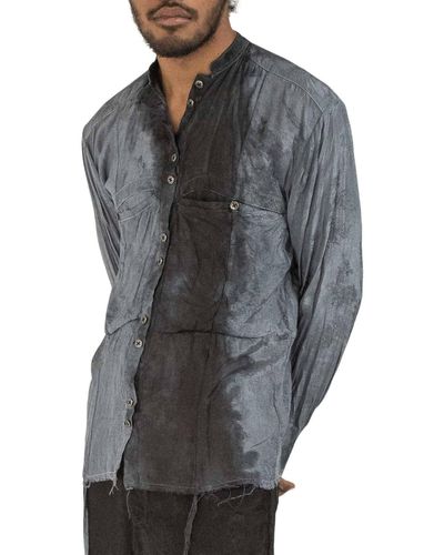 MARK BAIGENT Hochiminh Shirt Batik - Gray