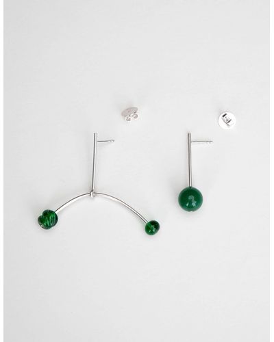 NATURES OF CONFLICT Venice Special Earrings Mix - Green