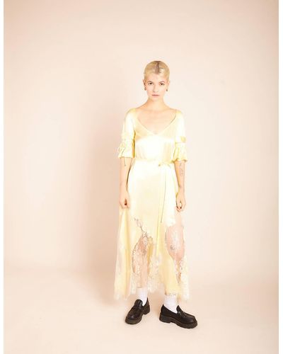 BYVARGA Belle Silk Dress - Natural