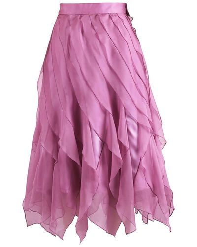 Emma Wallace Salvia Skirt - Pink