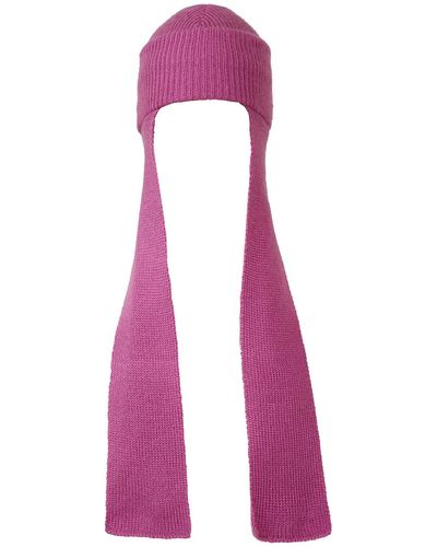 BLIKVANGER Hat-scarf - Pink