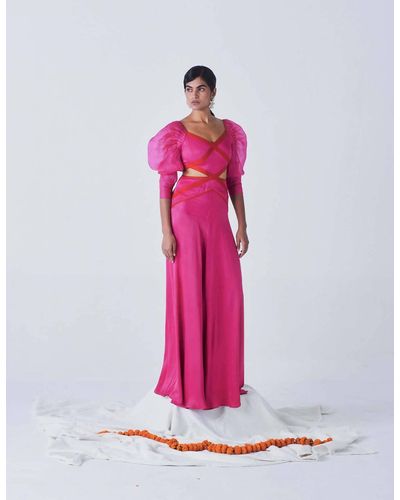 LITTLE THINGS STUDIO Nalini Dress - Pink