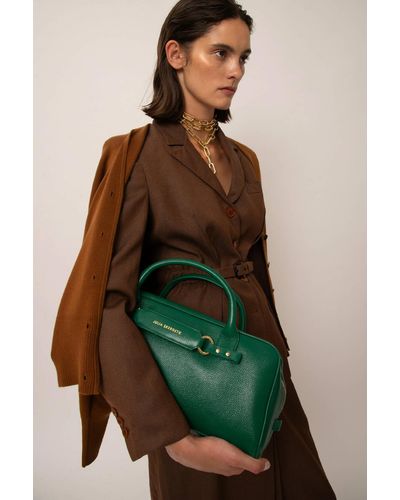 Julia Skergeth Doctors Bag Medium Emerald - Green