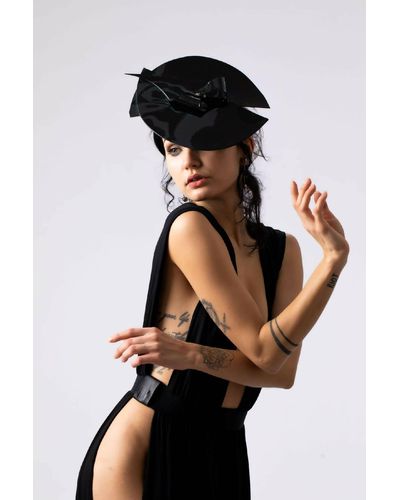 PERLENSAU Parisienne Hat - Black