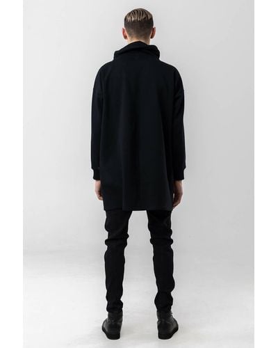 One Wolf Uniform Oversize Winter Sweater - Black