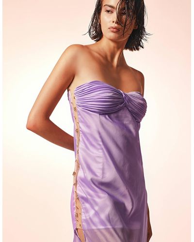 Nana Gotti Alessia Dress - Purple