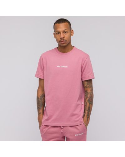 Aimé Leon Dore Graphic Ald T-shirt In Pink
