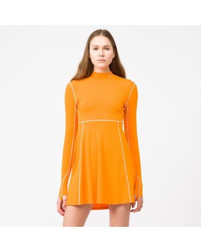 nike dress orange