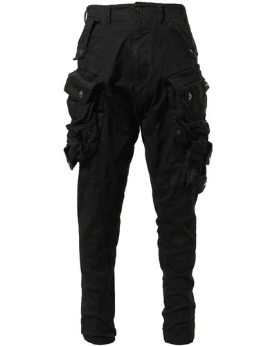 Julius Gasmask Cargo Pants in Black for Men | Lyst