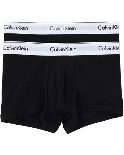 Calvin Klein Trunk 2pk in White for Men